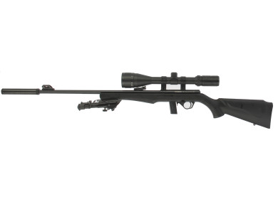 Carabine Rossi 8122 Calibre 22LR Synthétique noire + Pack SNIPER 6-24x50