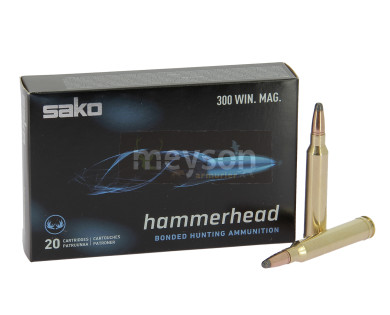 Munitions Sako Hammerhead calibre 300 Win Mag  220 grains x20