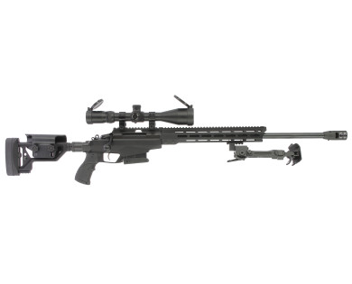 Carabine TIKKA T3X TAC A1FILETÉE 5/8X24 PACK TLD + LUNETTE 5-25X50 ET BIPIED LOURD