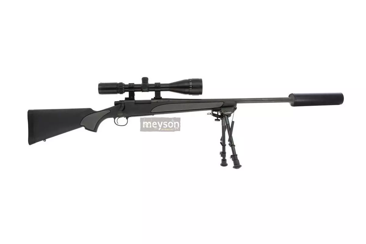 Pack Sniper Carabine Remington SPS 700 VARMINT (BG84159) Calibre 308 Win + Silencieux 