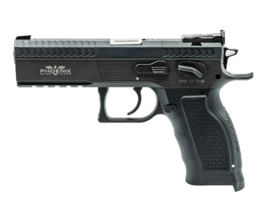 Pistolet PHOENIX Predator aluminium polymère noir 4,5'' cali...