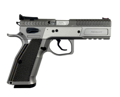 Pistolet PHOENIX Redback Gen2 acier inox SA/DA 4,5'' fibre o...