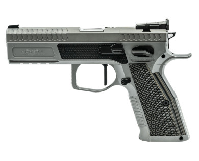 Pistolet PHOENIX Redback Gen2 acier inox SA/DA 4,5'' fibre o...