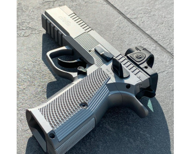 Pistolet PHOENIX Redback Gen2 acier inox SA/DA 4,5'' calibre...