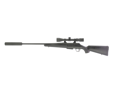 CARABINE WINCHESTER XPR COMPOSITE FILETÉE PACK Lunette 3-9x40 et Silencieux