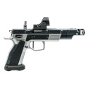 Pistolet PHOENIX Raptor acier bi-ton SA 5'' calibre 9x19 ave...