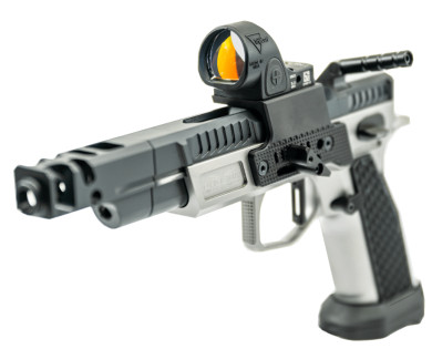 Pistolet PHOENIX Raptor acier bi-ton SA 5'' calibre 9x19 ave...