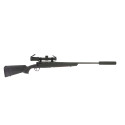 Carabine Savage Axis XP filetée M14x1Pack Battue Silence Lunette 1-8x24, caractéristiques, performances