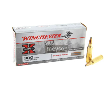 Munitions Winchester 300wsm Power-Point 180