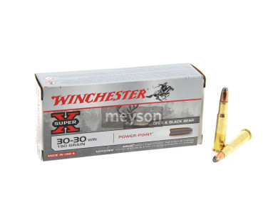Munitions Winchester 30-30win Power-Point 150