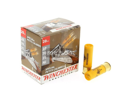 Cartouches de chasse Winchester special petit calibre 20/70