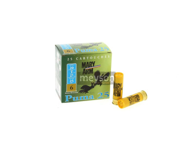 Cartouches de chasse Puma 25 Mary arm 20/67