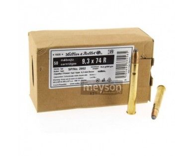 Munitions calibre 9.3x74R en VRAC Sellier et Bellot SP 