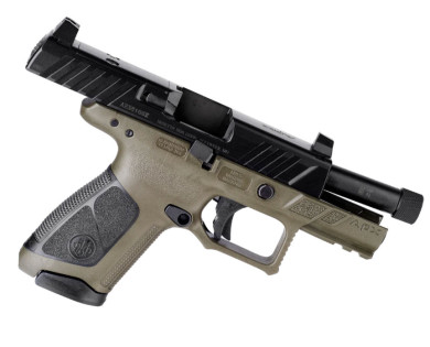 Pistolet BERETTA A1 Compact Tactical OD Green - noir fileté ...