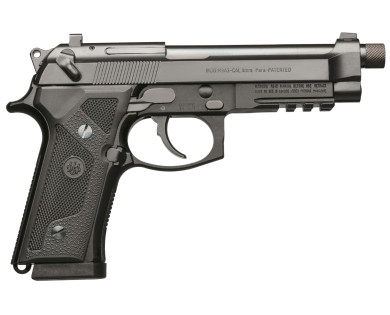 Pistolet BERETTA M9A3 Black Aqua Tek fileté calibre 9x19 avi...