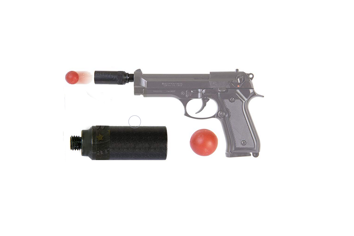 Embout Self-Gomm M10 Pour Armes D'alarme Fil (Diam.) M 10x1,50 / Sapl Embout Self-Gomm M10 Pour Armes D'alarme Fil (Diam.) M 10x1,50 / Sapl