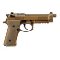 Pistolet BERETTA M9A4 Cerakote FDE 5,2'' fileté calibre 9x19...