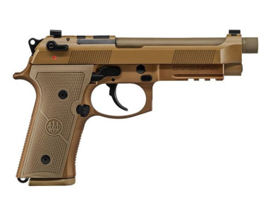 Pistolet BERETTA M9A4 Cerakote FDE 5,2'' fileté calibre 9x19...