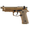 Pistolet BERETTA M9A4 Cerakote FDE 5,2'' fileté calibre 9x19...