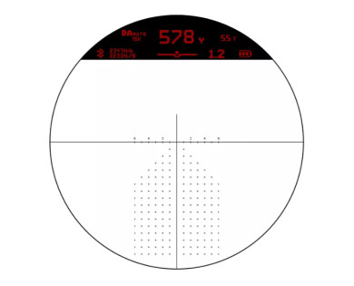 Lunette télémétrique BURRIS Laserscope VI Ballistic Eliminat...