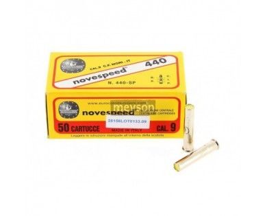 Cartouches Novespeed Percussion Centrale cal. 9mm Plomb N°9 
