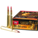 Cartouches Winchester calibre 30-06 Extreme Point Copper Impact  sans plomb 180 grains