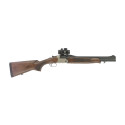 Fusil Manuchasse Ultralight Battue Slug bois calibre 12/76 + point rouge