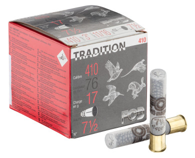 Cartouches FOB Tradition 410 Mag avis, caractéristiques, per...