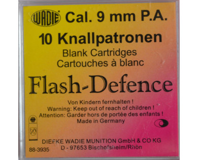 Boîte de 10 cartouches 9mm PAK Flash Défense UMAREX avis, caractéristiques, performances