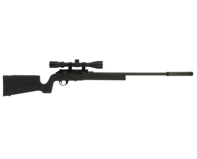 Carabine HAMMERLI ARMS Force B1 22 - Allweather Black Pack Lunette 3-9x40 et Silencieux