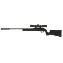 Carabine HAMMERLI ARMS Force B1 22 - Allweather Black Pack Lunette 3-9x40 et Silencieux