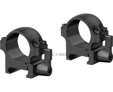 Colliers Vector Optics QD amovibles 25,4 mm acier pour rail Weaver/Picatinny