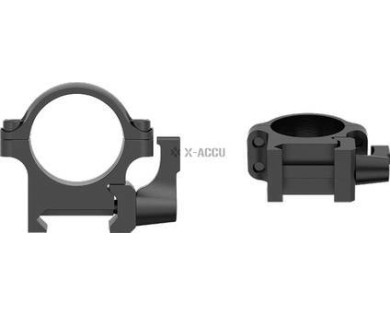Colliers Vector Optics QD amovibles 25,4 mm acier pour rail Weaver/Picatinny