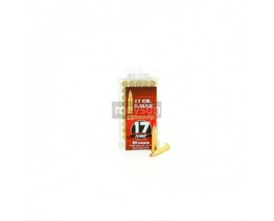 Munitions Hornady V-Max 17 HMR 17 grs par 50 