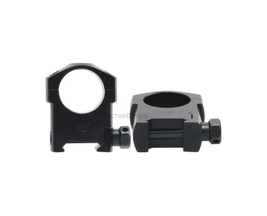 Colliers Vector Optics fixes 25,4 mm acier pour rail Weaver/Picatinny