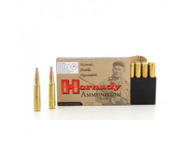 Cartouches 7x57 Mauser 139 gr BTSP Custom x 20 Hornady 