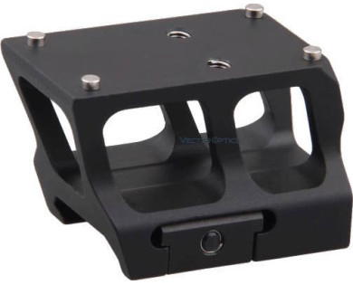 Montage réhausse Vector Optics TEK 1/3 co-witness cantilever pour rail Weaver