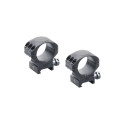 Colliers Vector Optics X-Accu fixes 30 mm acier pour rail Weaver/Picatinny