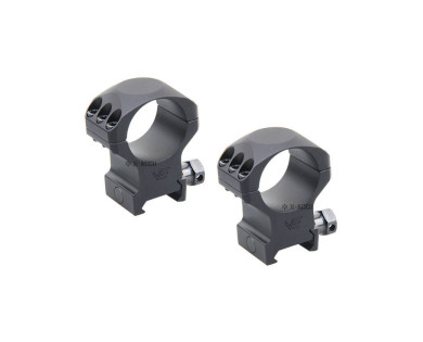 Colliers Vector Optics X-Accu fixes 30 mm acier pour rail Weaver/Picatinny