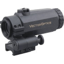 Magnifier Vector Optics Maverick III MIL 3x22 montage Picatinny basculant 90°
