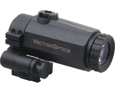 Magnifier Vector Optics Maverick III MIL 3x22 montage Picatinny basculant 90°