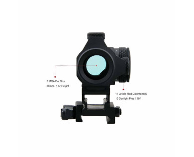 Viseur reflex Vector Optics Maverick 1x22 Gen II QD 3 MOA dot