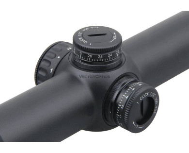 Lunette Vector Optics Continental X6 1-6x24 réticule G4