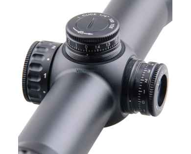 Lunette Vector Optics Continental X6 1,5-9x42 réticule G4