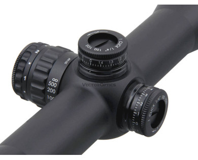 Lunette Vector Optics Continental X6 2,5-15x56 réticule G4
