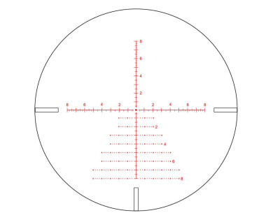Lunette Vector Optics Continental X6 4-24x50 Tactical Lock