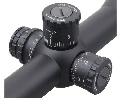 Lunette Vector Optics Taurus 6-24x50 HD SFP réticule MPX1