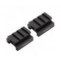 Embase weaver-picatiny 1/2'' 2 Pieces 