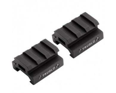 Embase weaver-picatiny 1/2'' 2 Pieces 