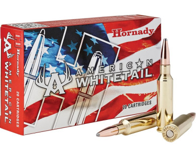 Munitions Hornady American Whitetail Interlock calibre 6,5 C...
